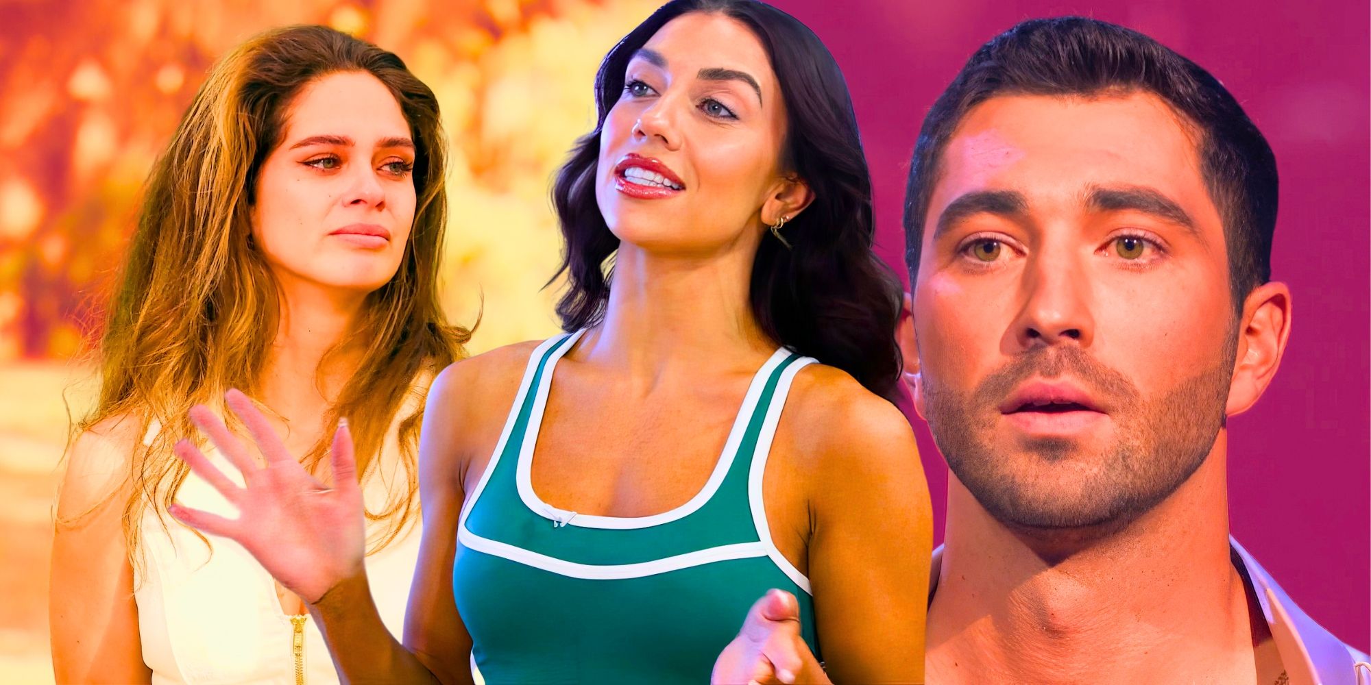 DWTS' Jenna Johnson, and The Bachelor's Joey Graziadei and Kelsey AndersonDWTS' Jenna Johnson, and The Bachelor's Joey Graziadei and Kelsey Anderson look serious and stunned.