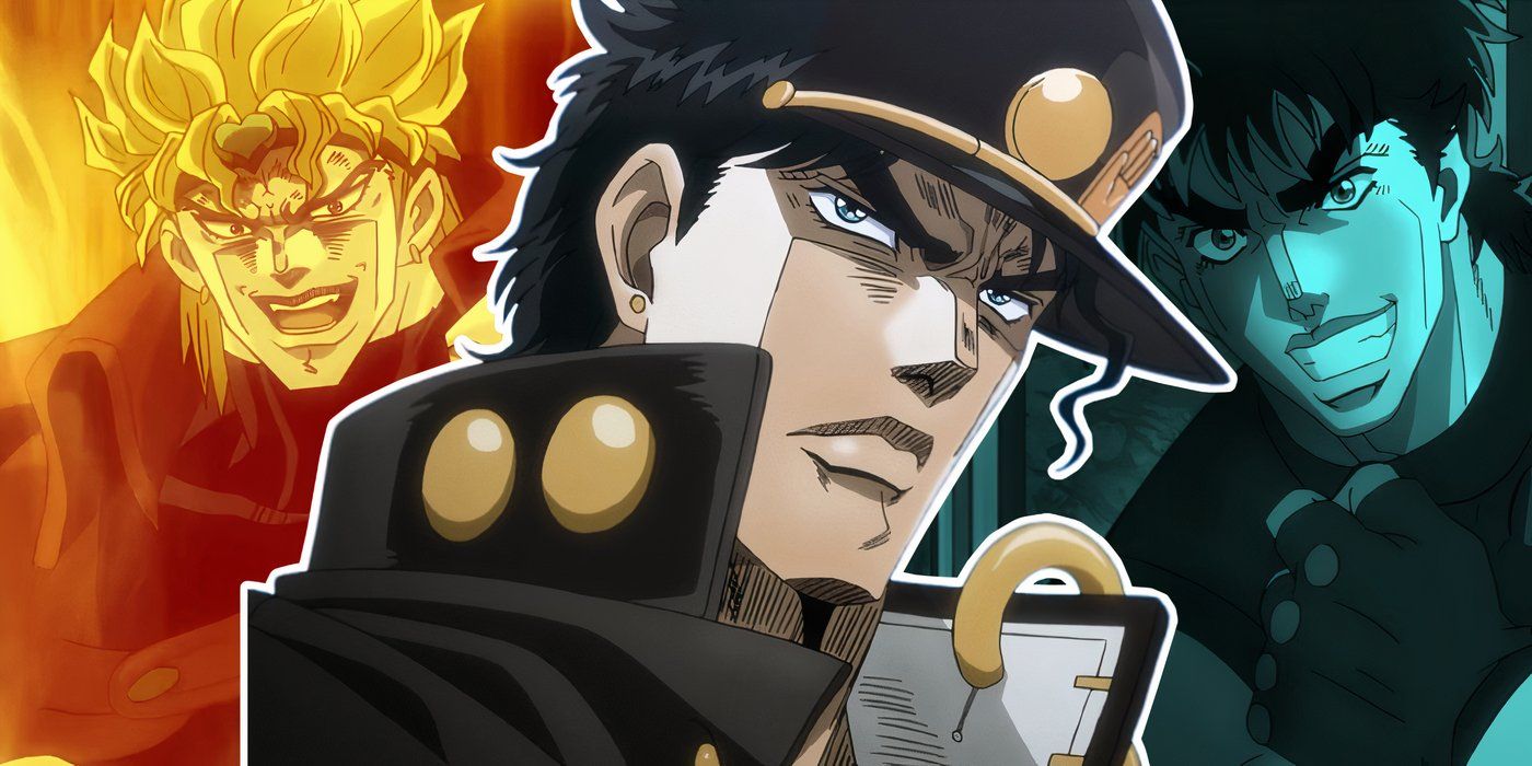 Dio Brando, Jotaro Kujo, and Joseph Joestar JoJo's Bizarre Adventure