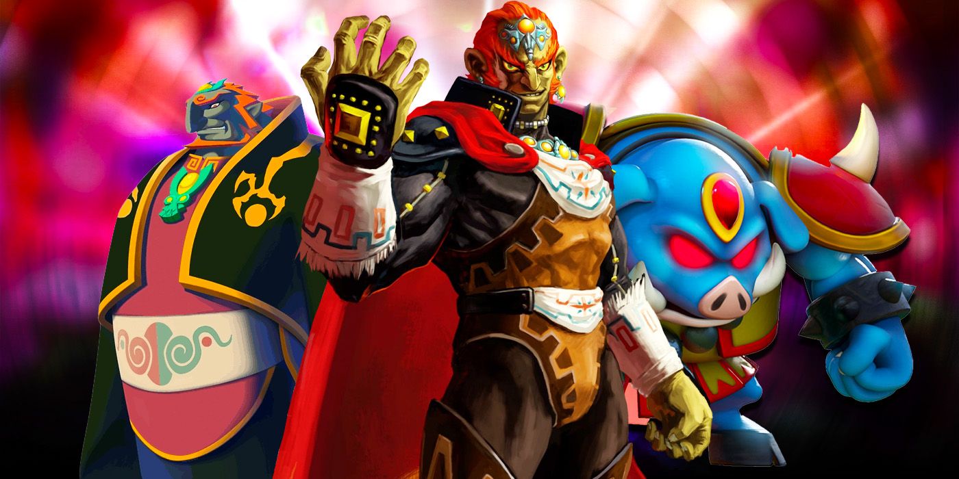 The Legend of Zelda: 10 mejores versiones de Ganon, clasificadas