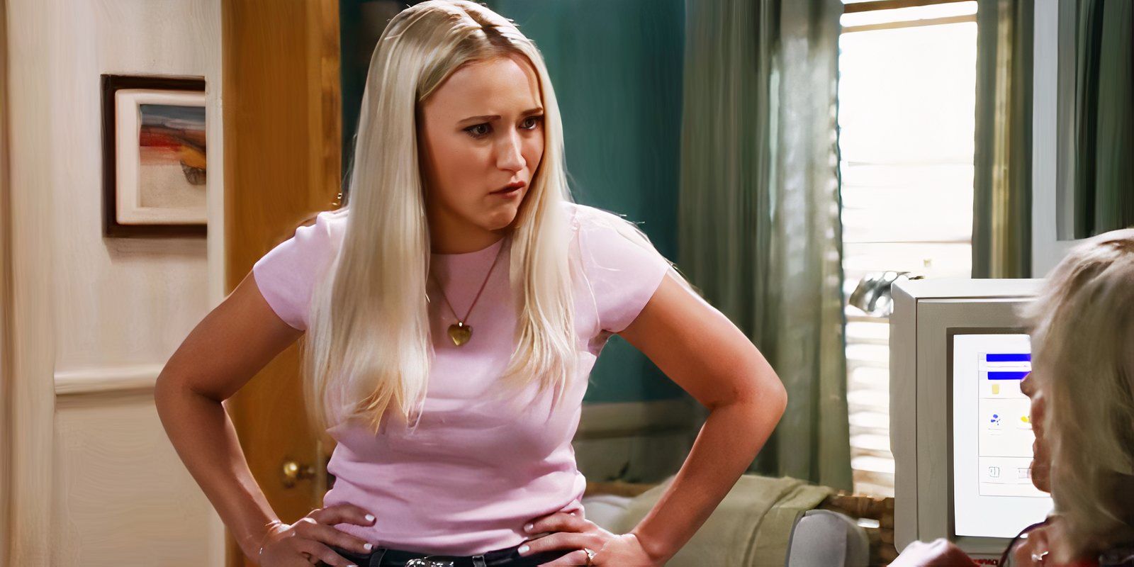 Emily Osment como Mandy McAllister en el primer episodio de Georgie and Mandy's First Marriage