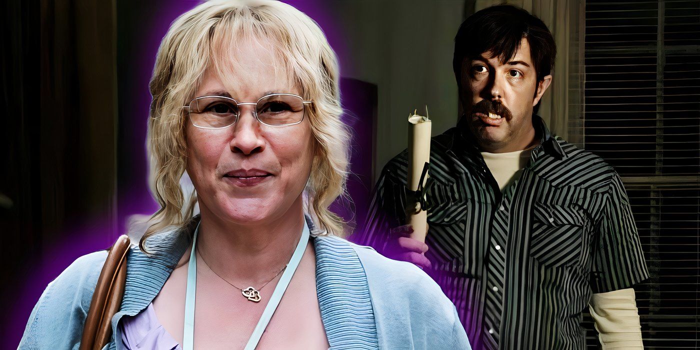 Patricia Arquette as Joyce and Eric Lange as Lyle in Escape at Dannemora