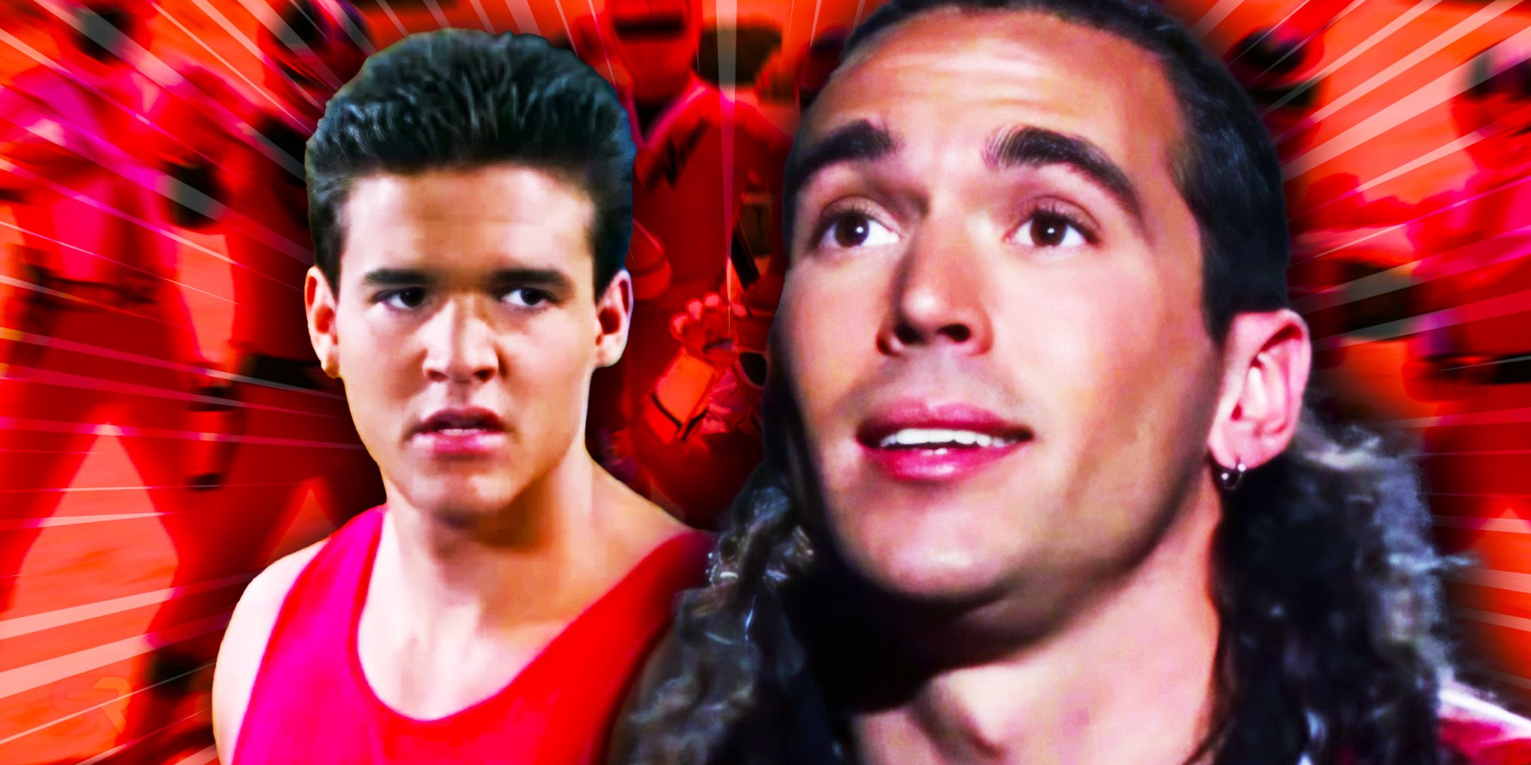 Custom image of Jason and Tommy in Power Rangers