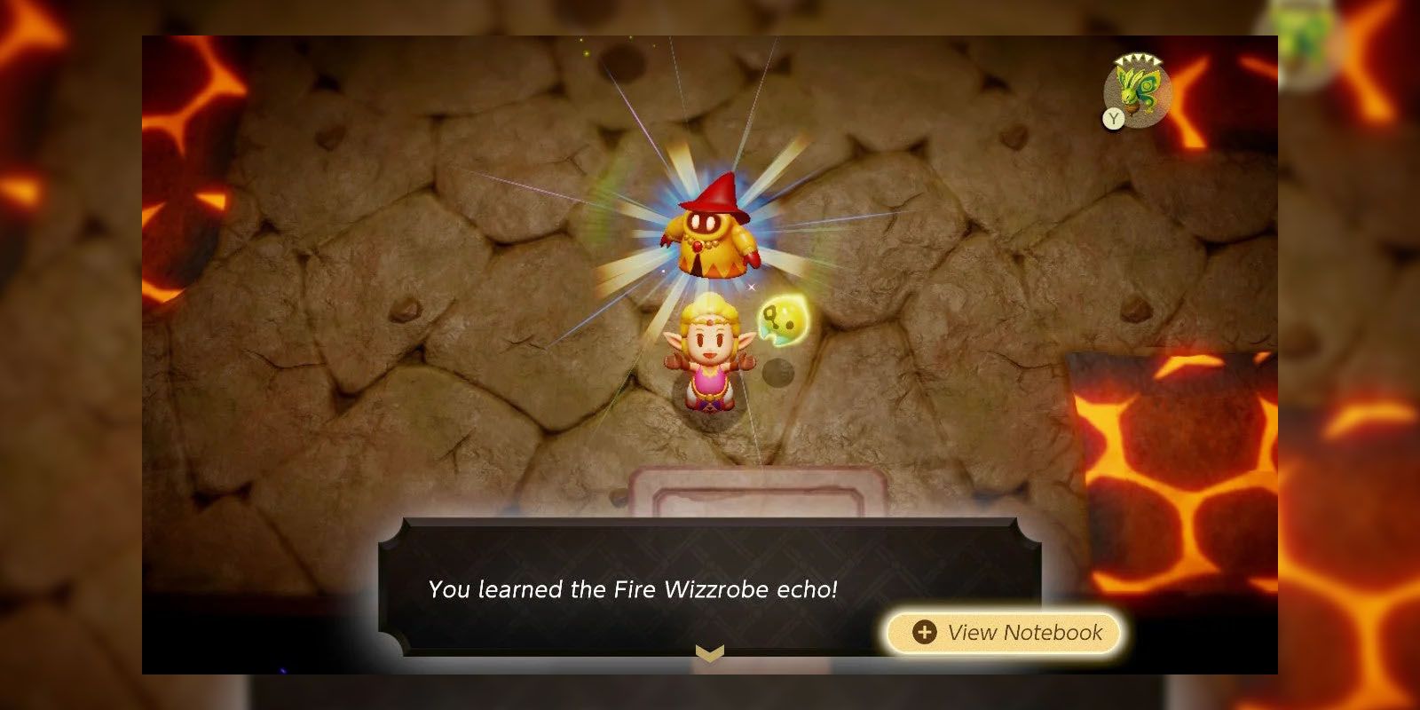 Obtain the Fire Wiz Robe Echo in The Legend of Zelda: Echoes of Wisdom