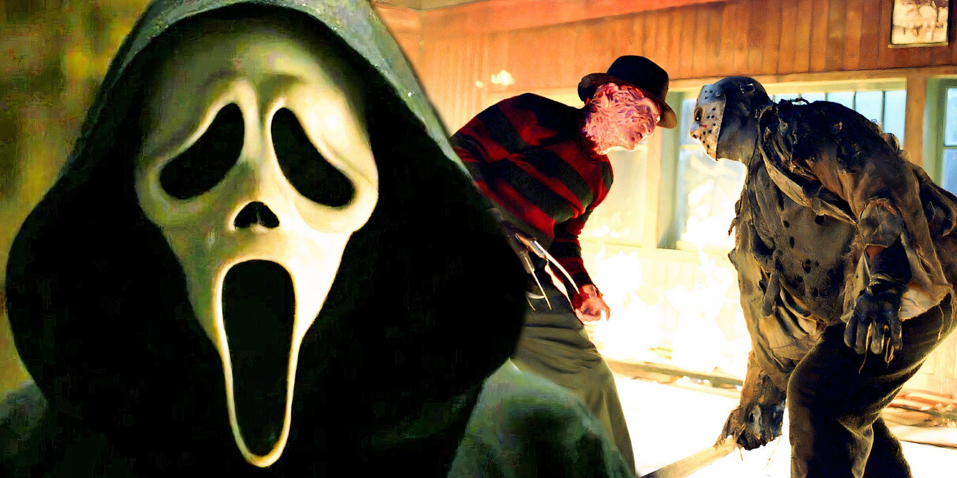 Ghostface, Freddy Krueger y más íconos de Slasher se convierten en una familia de comedias de situación en un video al estilo de los 80