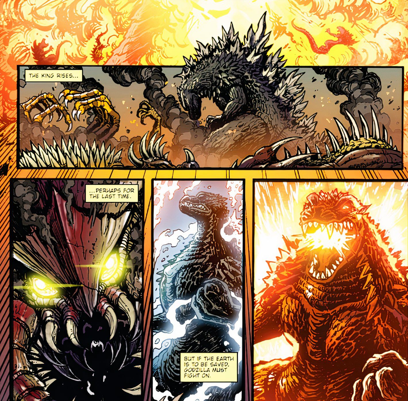 Godzilla se enfrenta a Magirah, quien está dispuesta a sacrificar su vida para proteger la Tierra