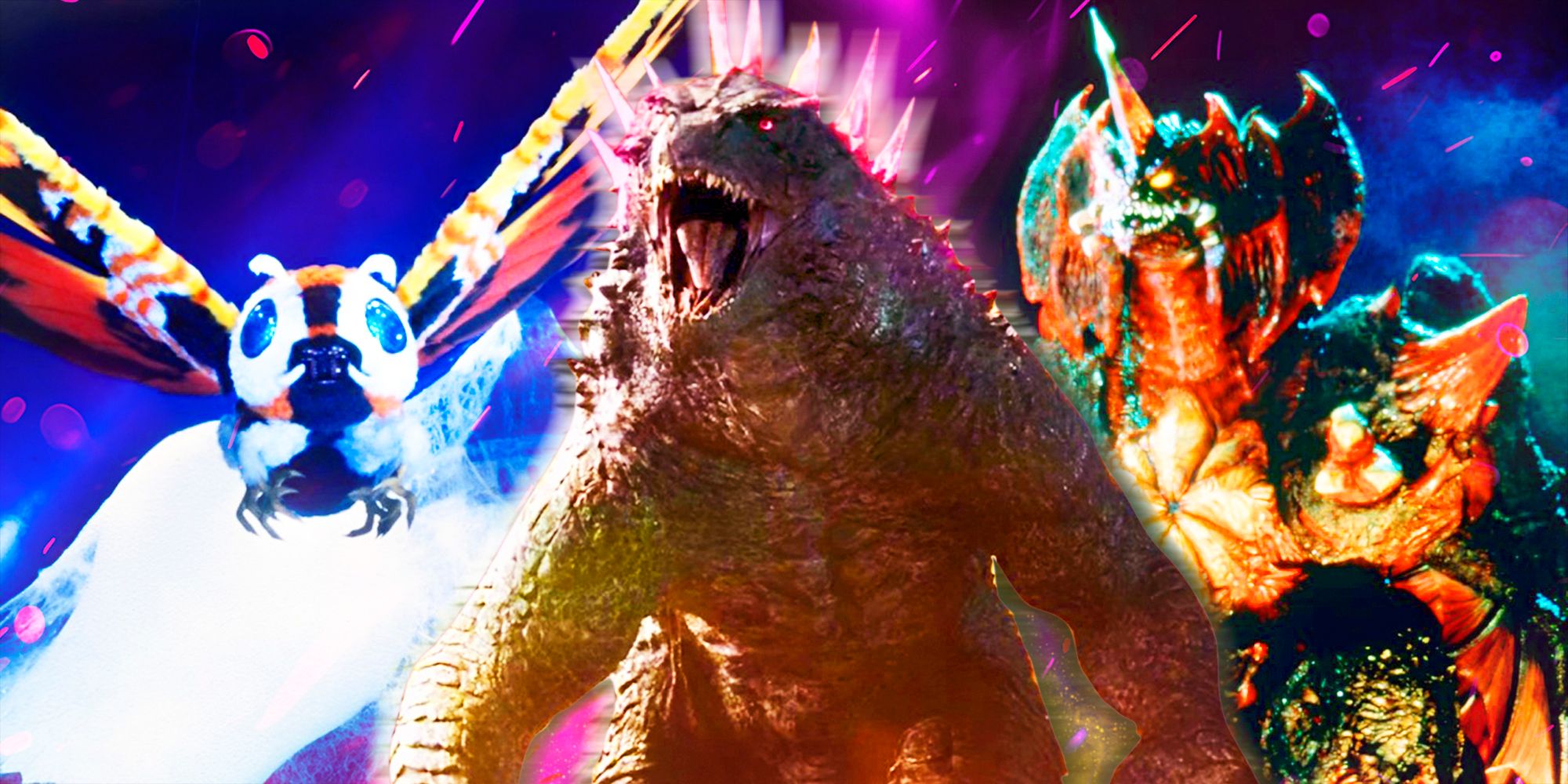 Godzilla form Godzilla X Kong, Heisei Mothra and Destoroyah (1)