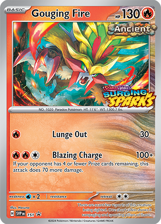 Esta tarjeta de prelanzamiento de Pokémon TCG Surging Sparks está rota