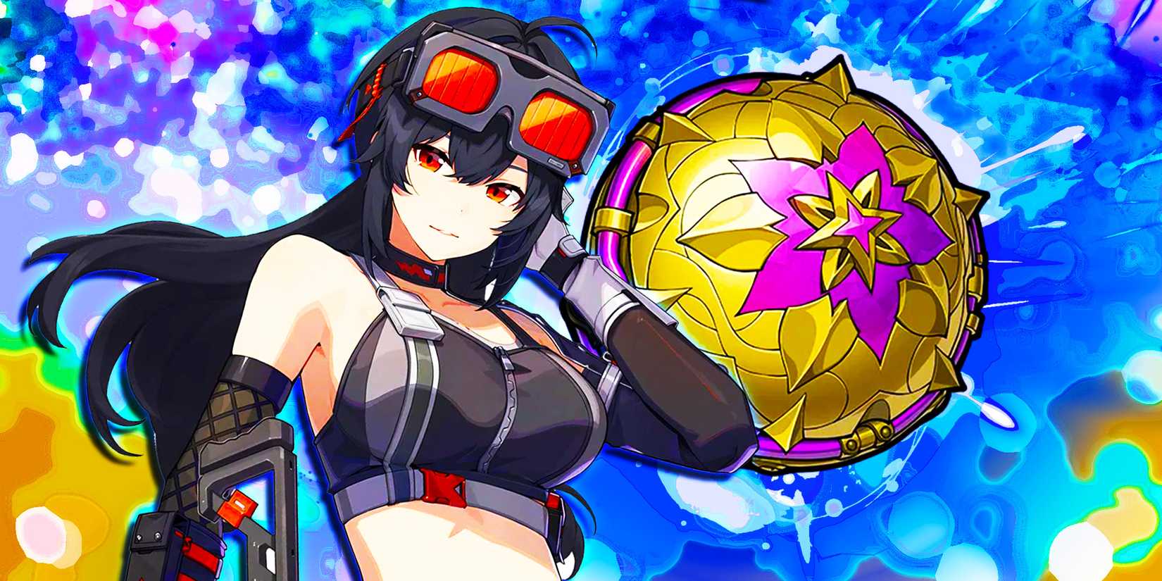 Grace Howard from Zenless Zone Zero with The Gilded Blossom W-Engine-1