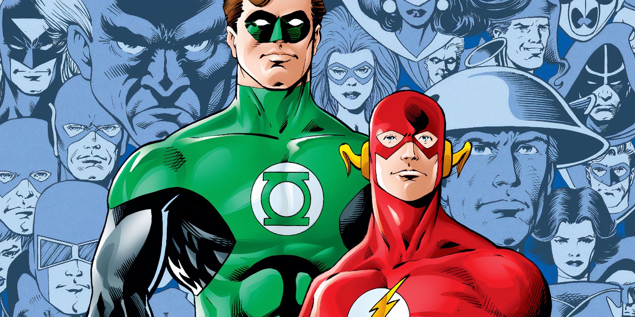 Lanterna Verde Bravos e Ousados ​​com Flash DC