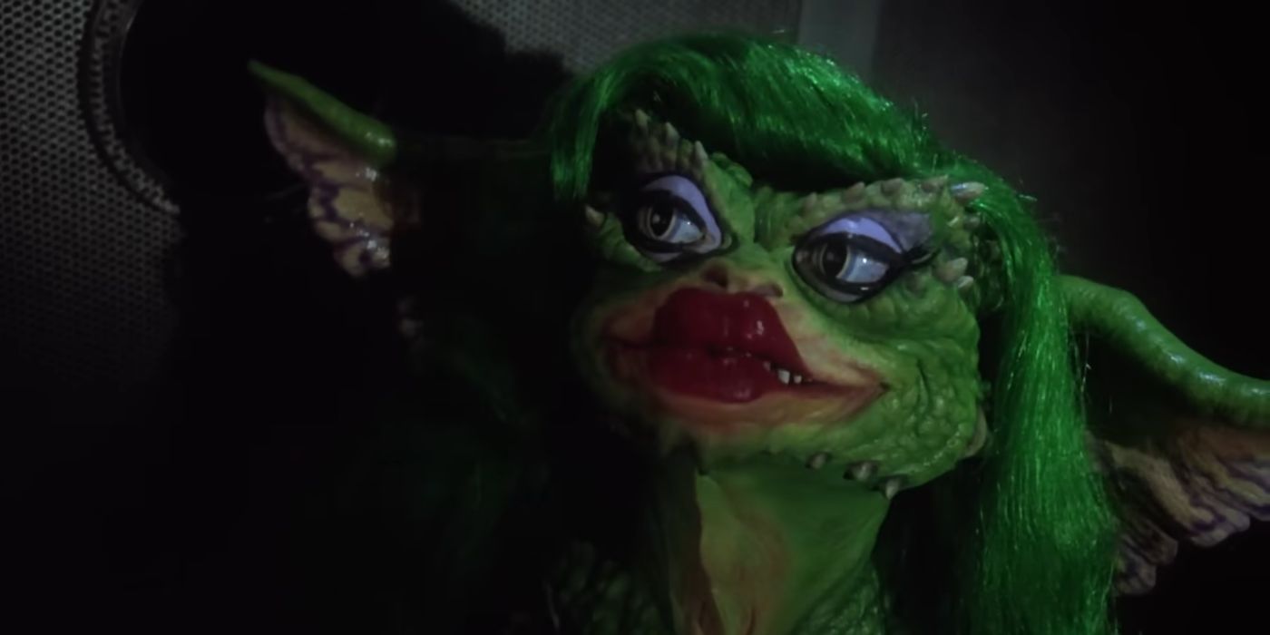 Greta smiling in Gremlins 2