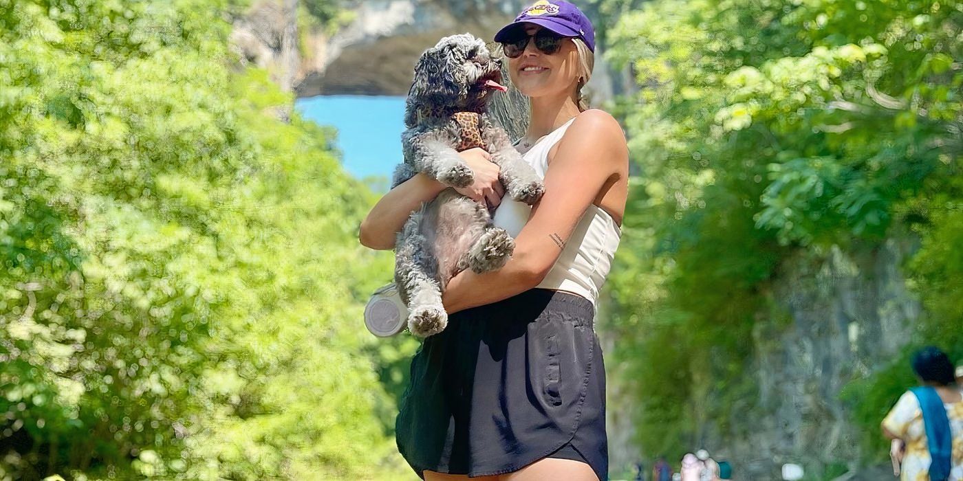 Hannah Jiles Love Is Blind season 7 with her dog after weight loss Instagram post