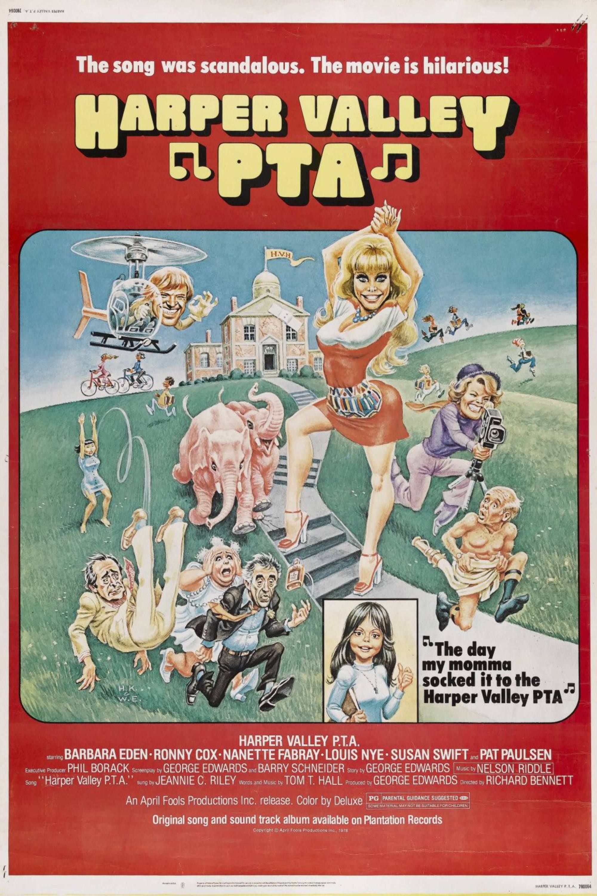 Harper Valley P.T.A. (1978) - Poster