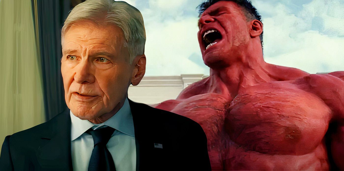 Harrison Ford e Hulk Vermelho no MCU