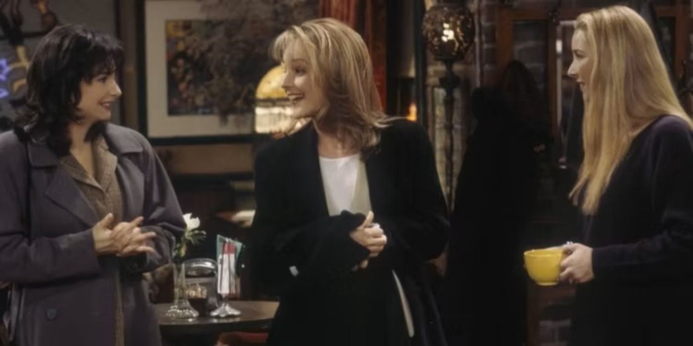 Helen Hunt and Lisa Kudrow in the Mad About You/Friends crossover