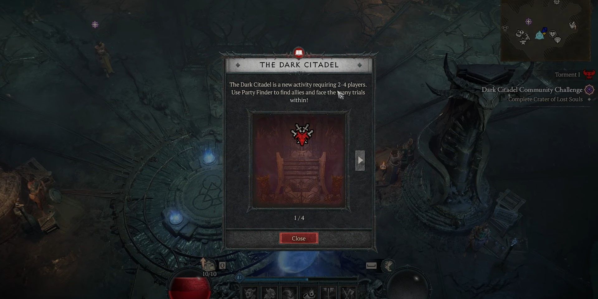 Cómo desbloquear y completar la Ciudadela Oscura en Diablo 4: Vessel Of Hatred