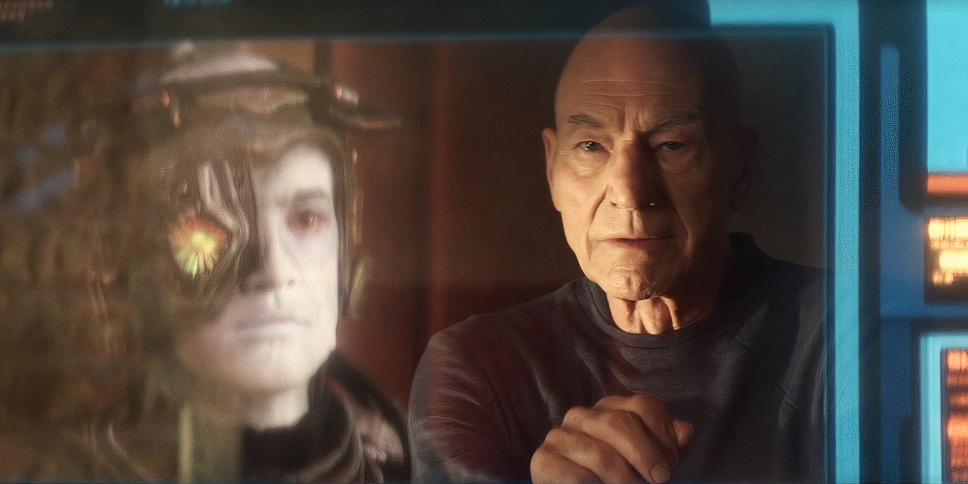 A Heartwarming Star Trek: Picard Moment Was Improvised On Set