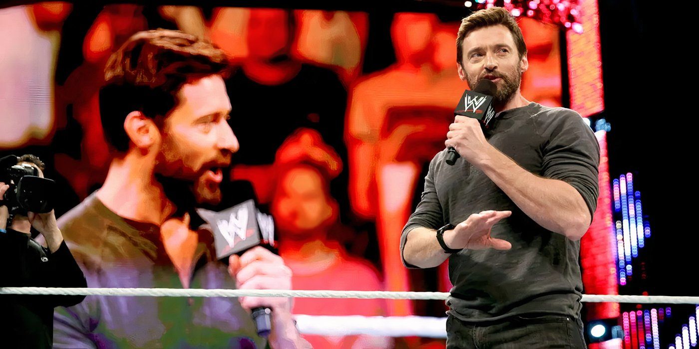 Hugh Jackman aparece no WWE Raw