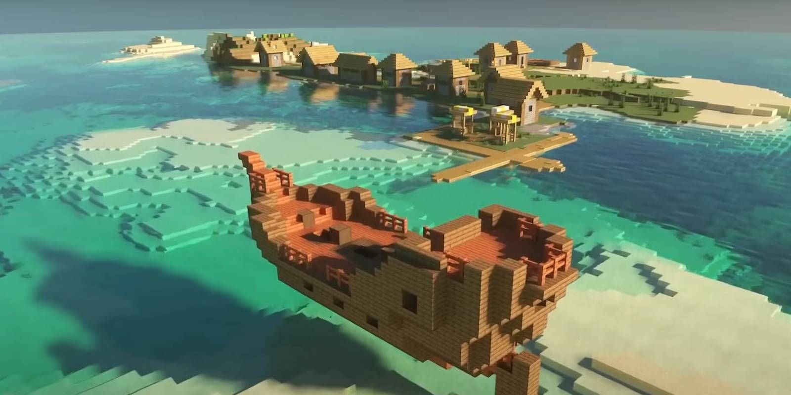 Minecraft Shipwreck Shores survival world seed