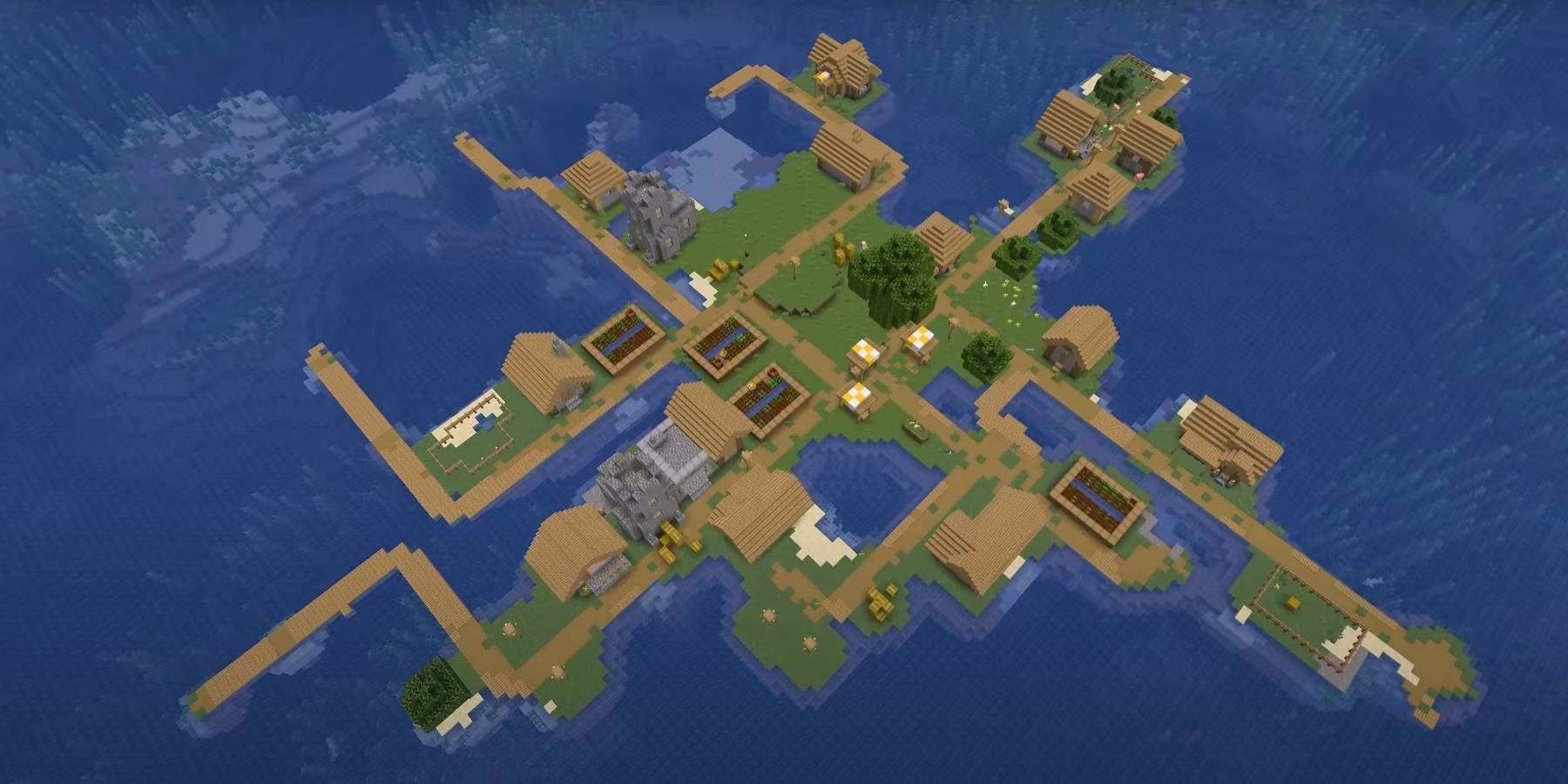 13 mejores semillas de Minecraft con herreros