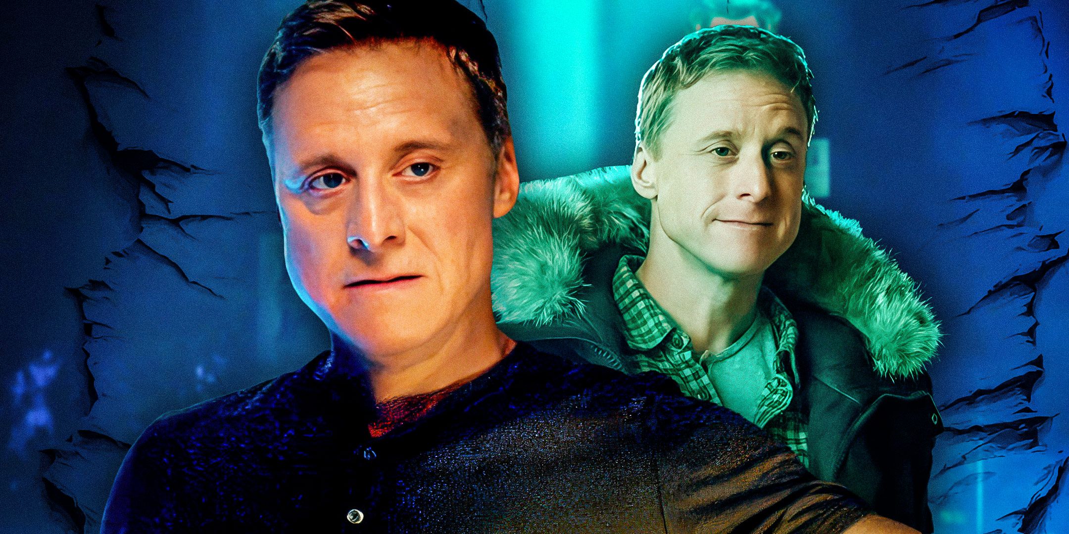 Custom Resident Alien image of Alan Tudyk as Harry Vanderspeigle