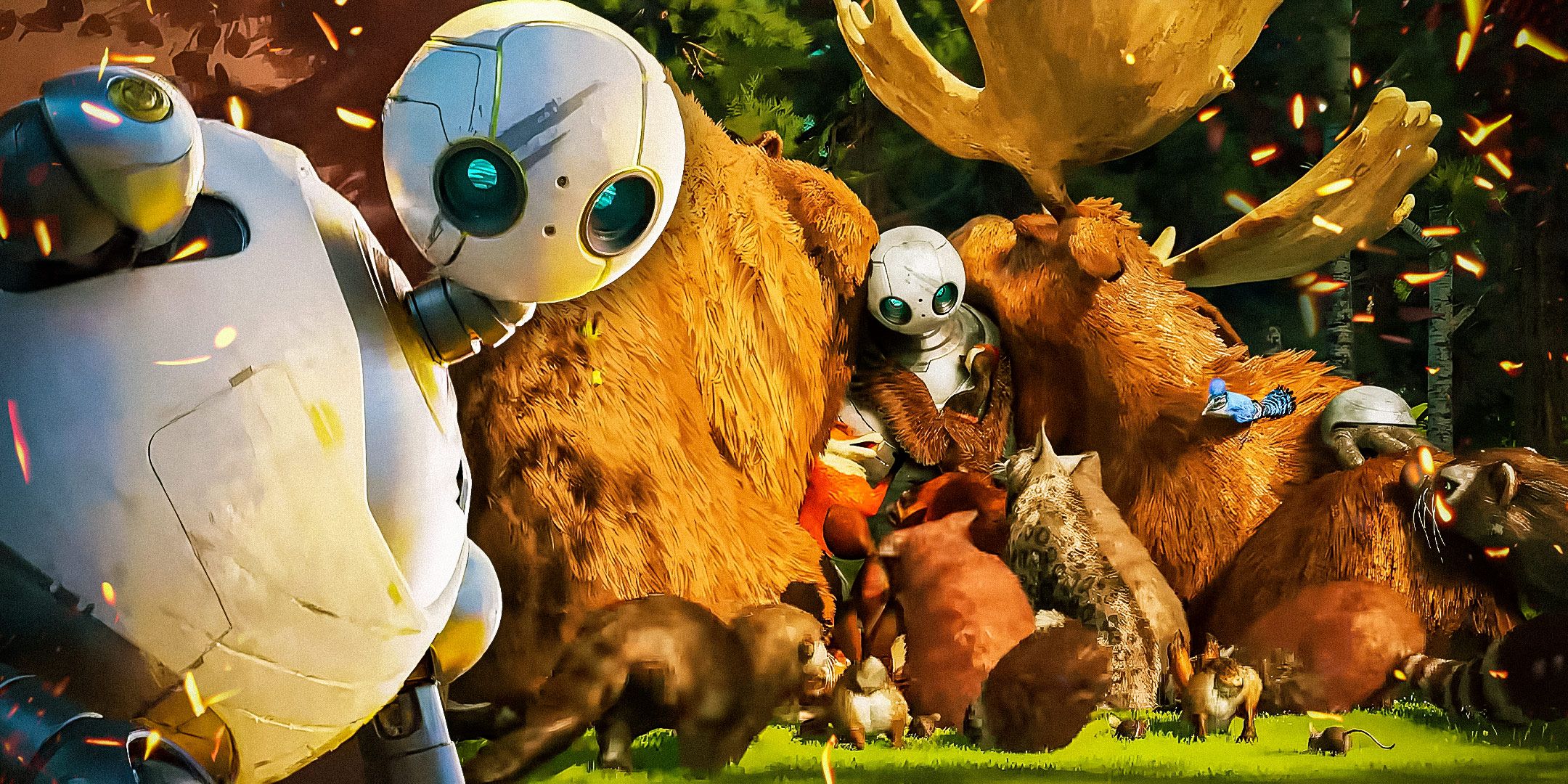 El éxito de The Wild Robot es poco común en comparación con otras películas animadas importantes de 2024