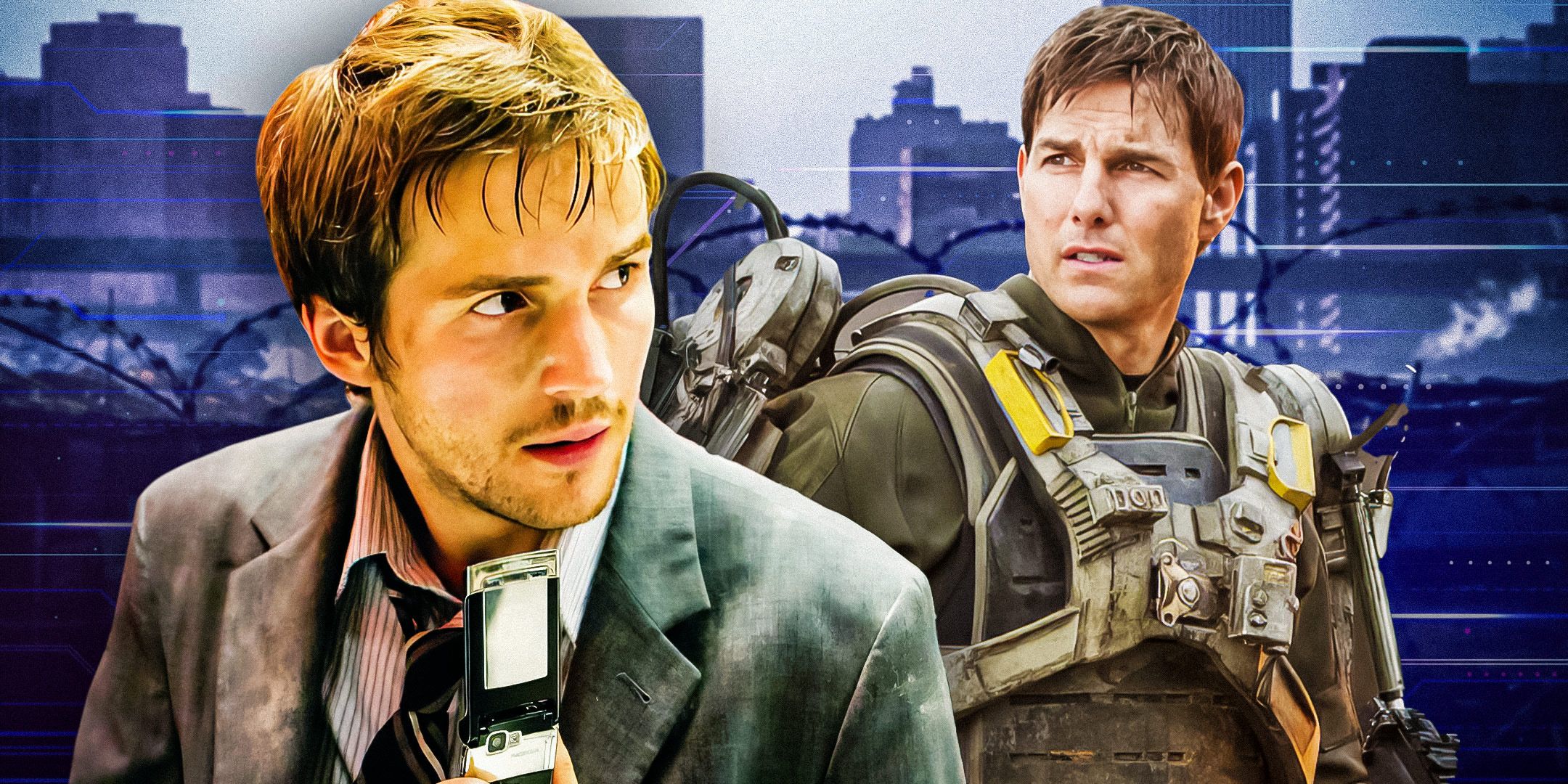 The main characters of Cloverfield and The Edge of Tomorrow edited together on a cover thumbnail.