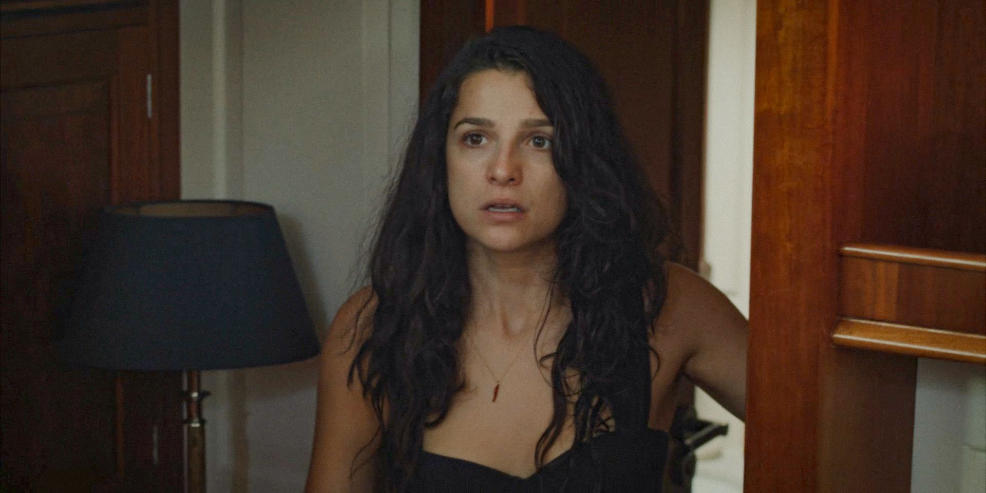 Yasmin (Marisa Abela) looking shocked in Industry Season 3 Episode 6