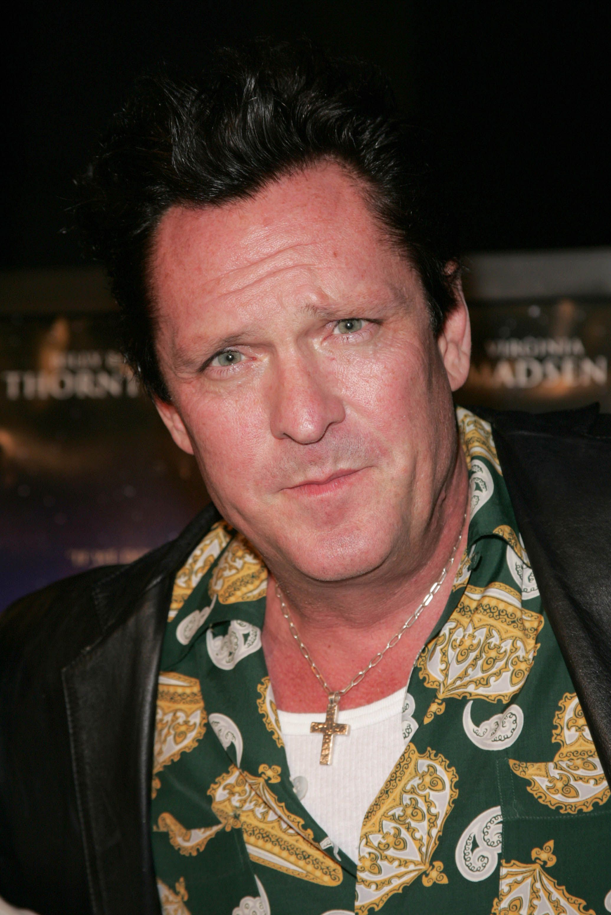 Shot in the head of Michael Madsen