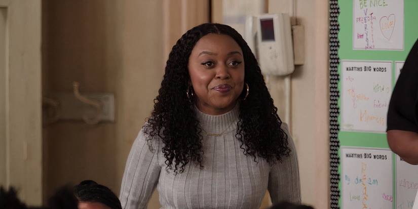 Janine Teagues (Quinta Brunson) In Abbott Elementary Season 3, Episode 6, "Willard R. Abbott"