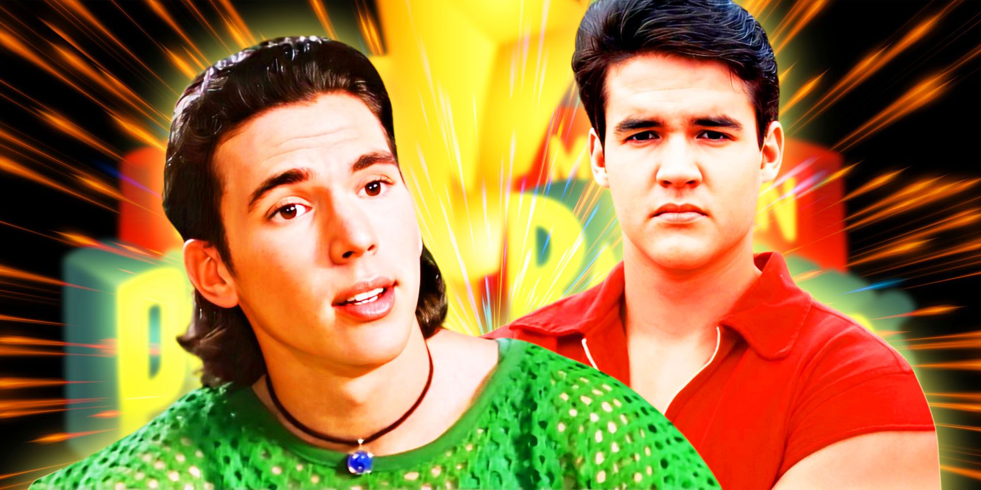 Jason y Tommy del programa original de Mighty Morphin Power Rangers