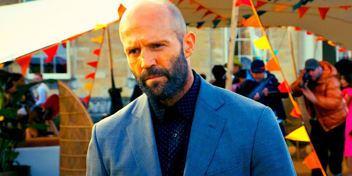 Jason Statham looking intense in The Beekeeper