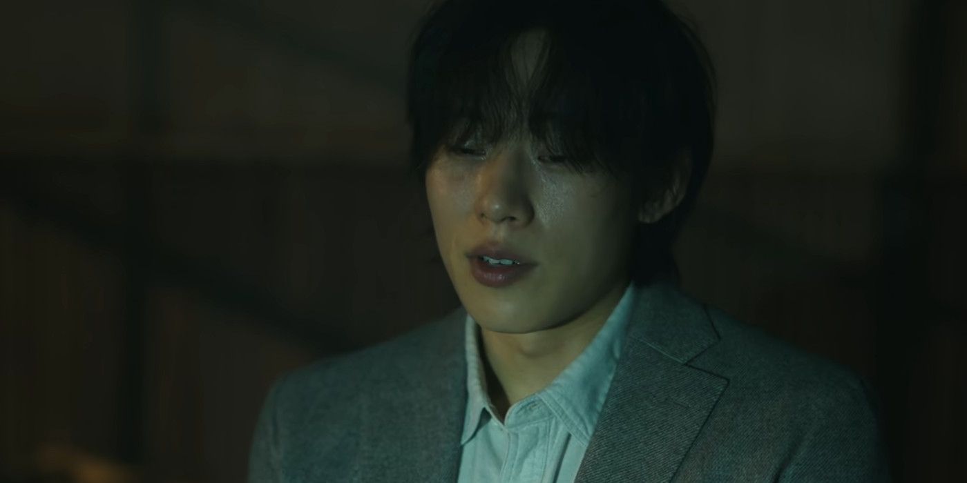 Ji-su in a Hellbound season 2, episode 1 flashback