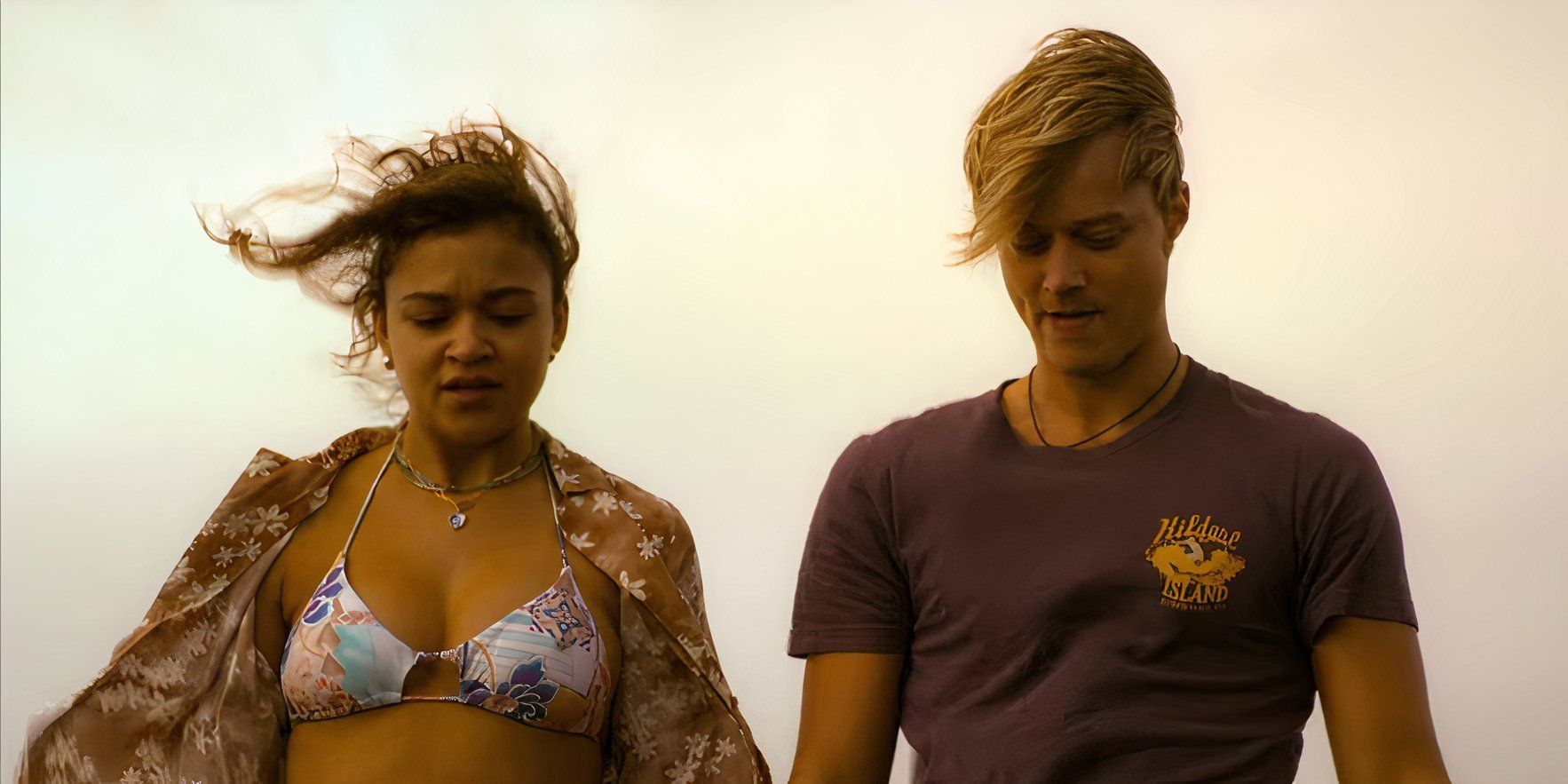 JJ and Kiara in Outer Banks season 4 episode 3 (1)