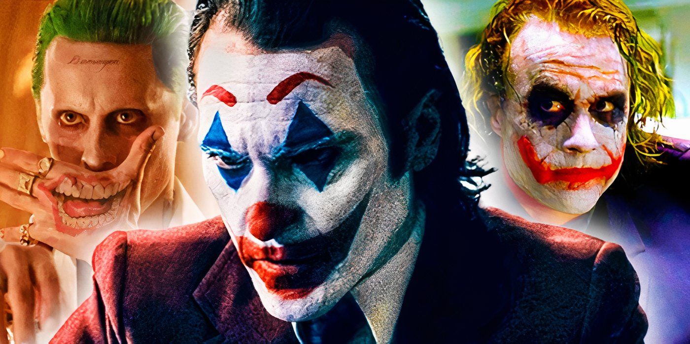 6 Past & Present Versions Of The Joker Join Forces In Vibrant DC Villain Art