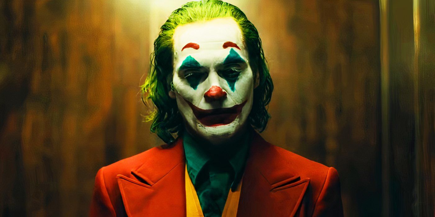 Joaquin Phoenix berperan sebagai Joker di dalam lift di film Joker tahun 2019