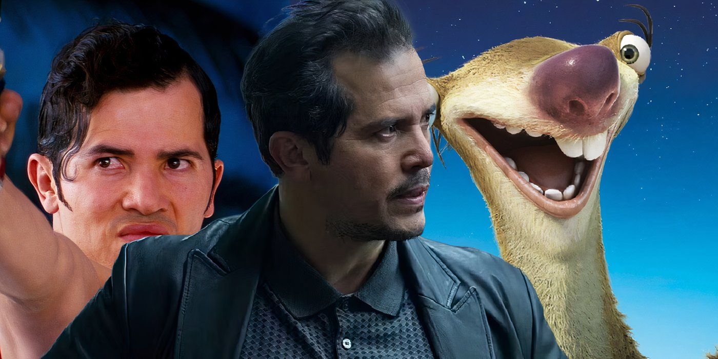 Collage of John Leguizamo in Romeo + Juliet, John Wick and Ice Age