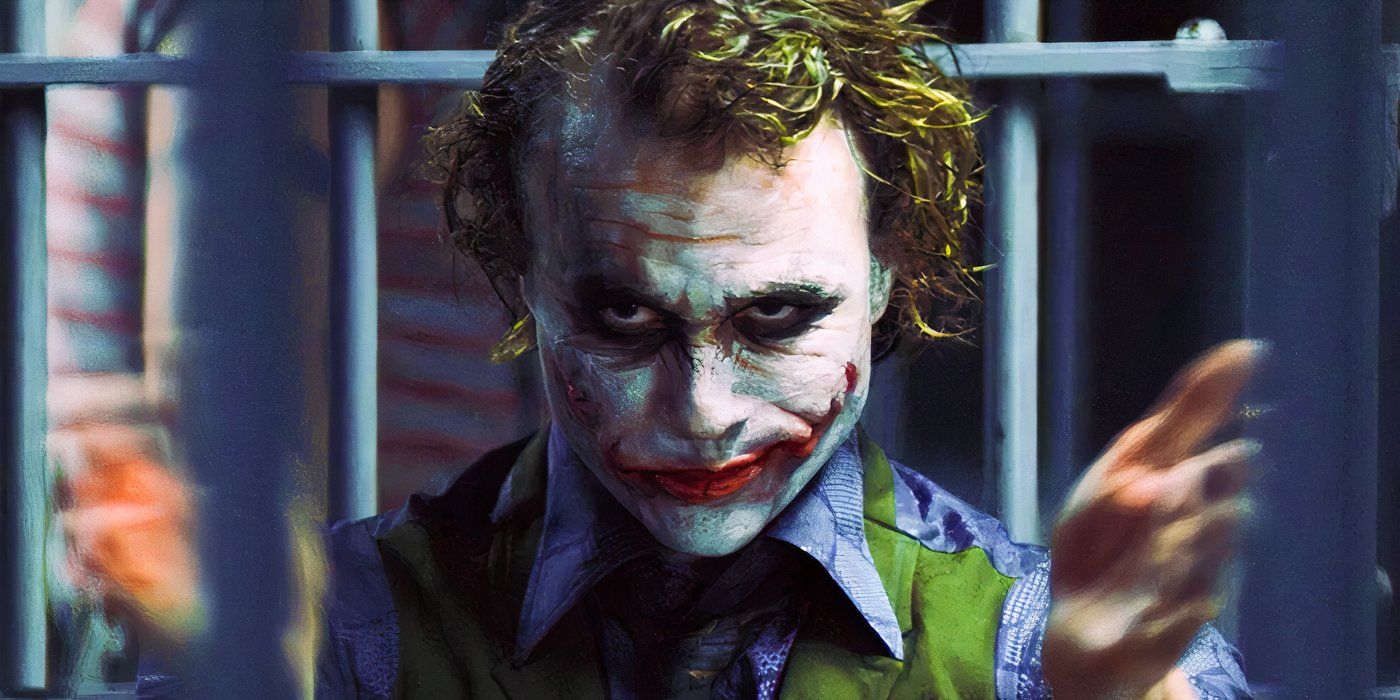 Joker clapping in The Dark Knight