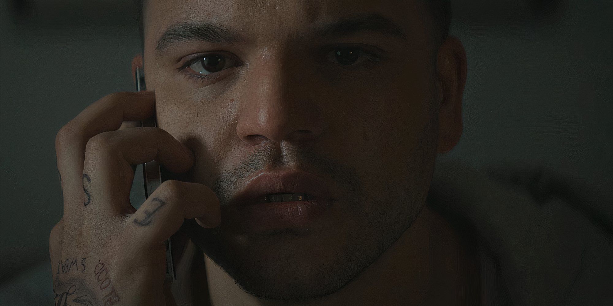 Josh Rivera as Aaron Hernandez in American Sports Story episode 8