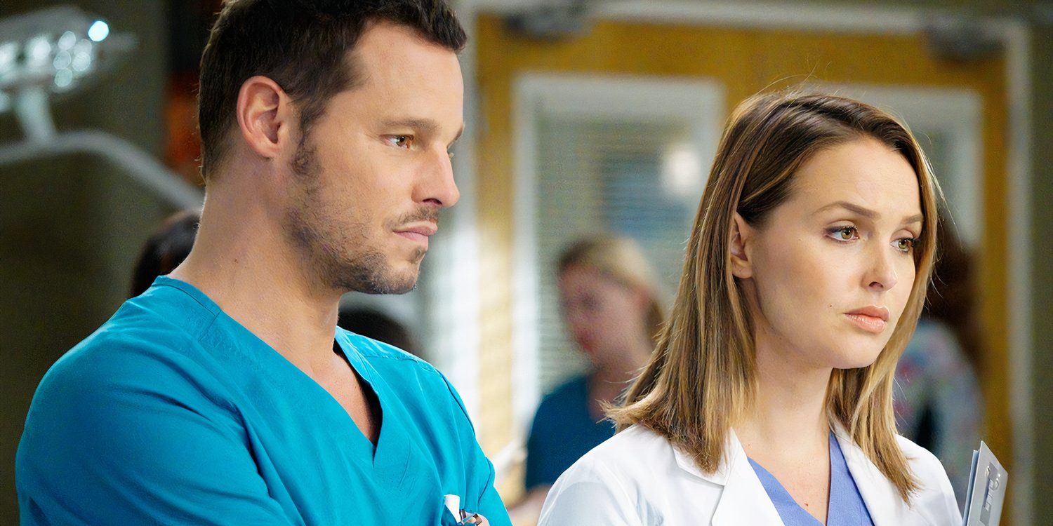 Jo y Alex en Anatomía de Grey 