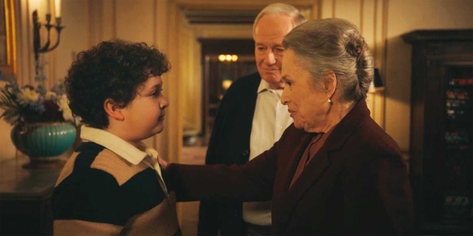 Madeline talking to Alfie in Matlock