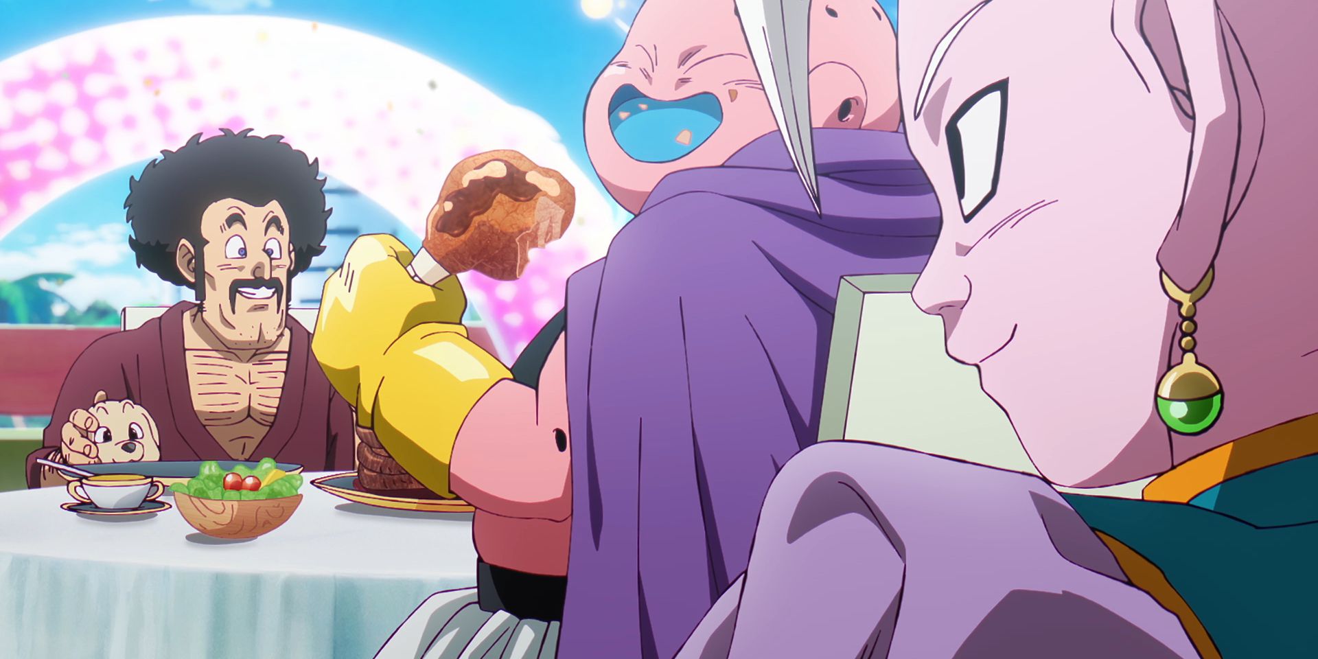 Majin Buu falando sobre comer Vegetto em Dragon Ball Daima