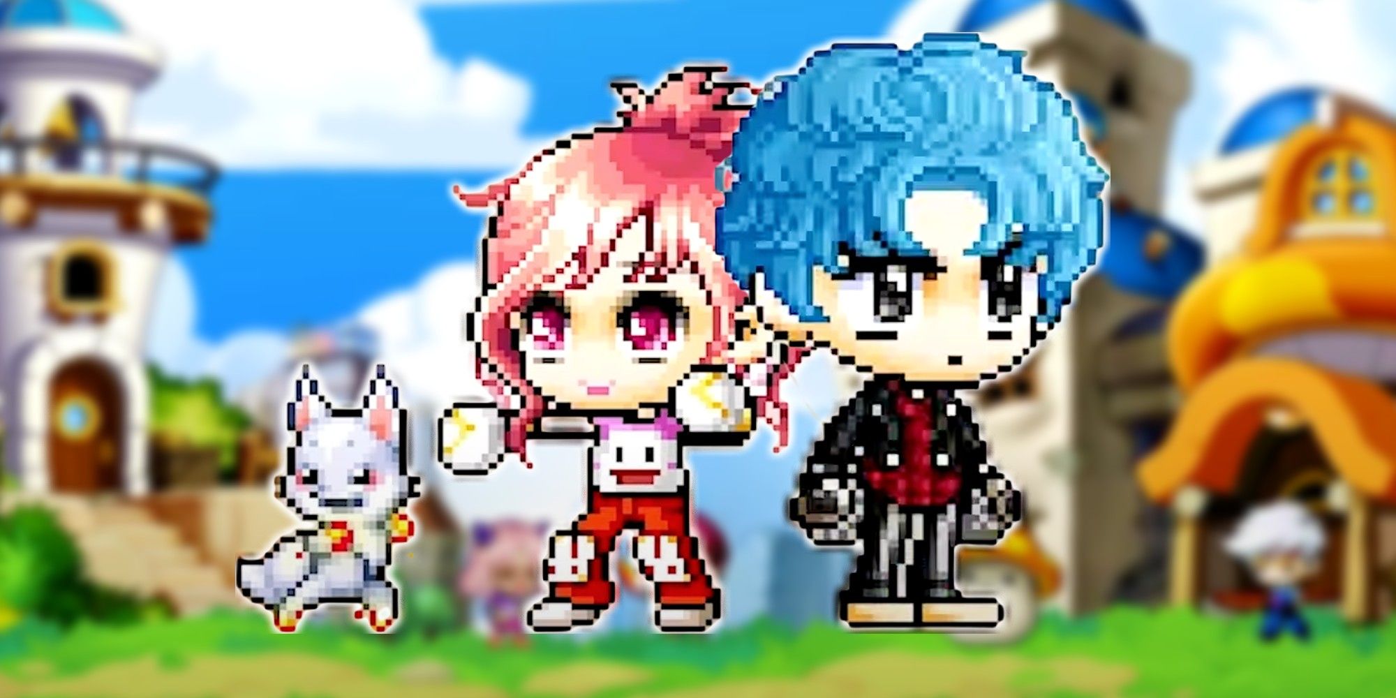 New character sprites from MapleStory Worlds game announced by Nexon.