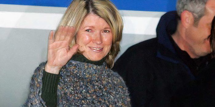 Martha Stewart recibió un poncho en prisión