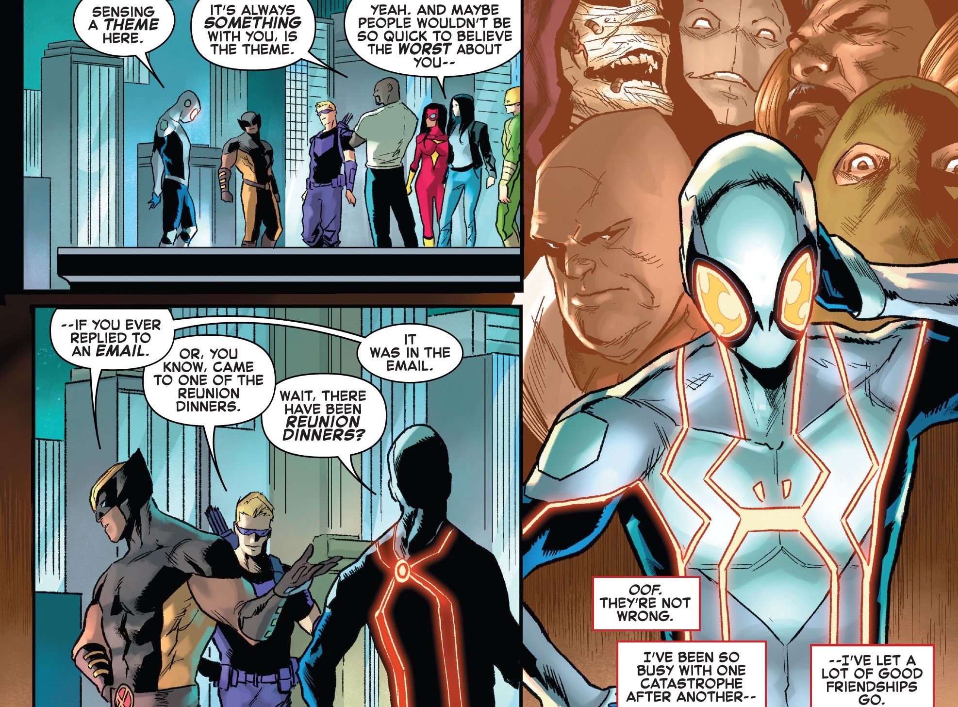 marvel's heroes explain why spider-man is hated