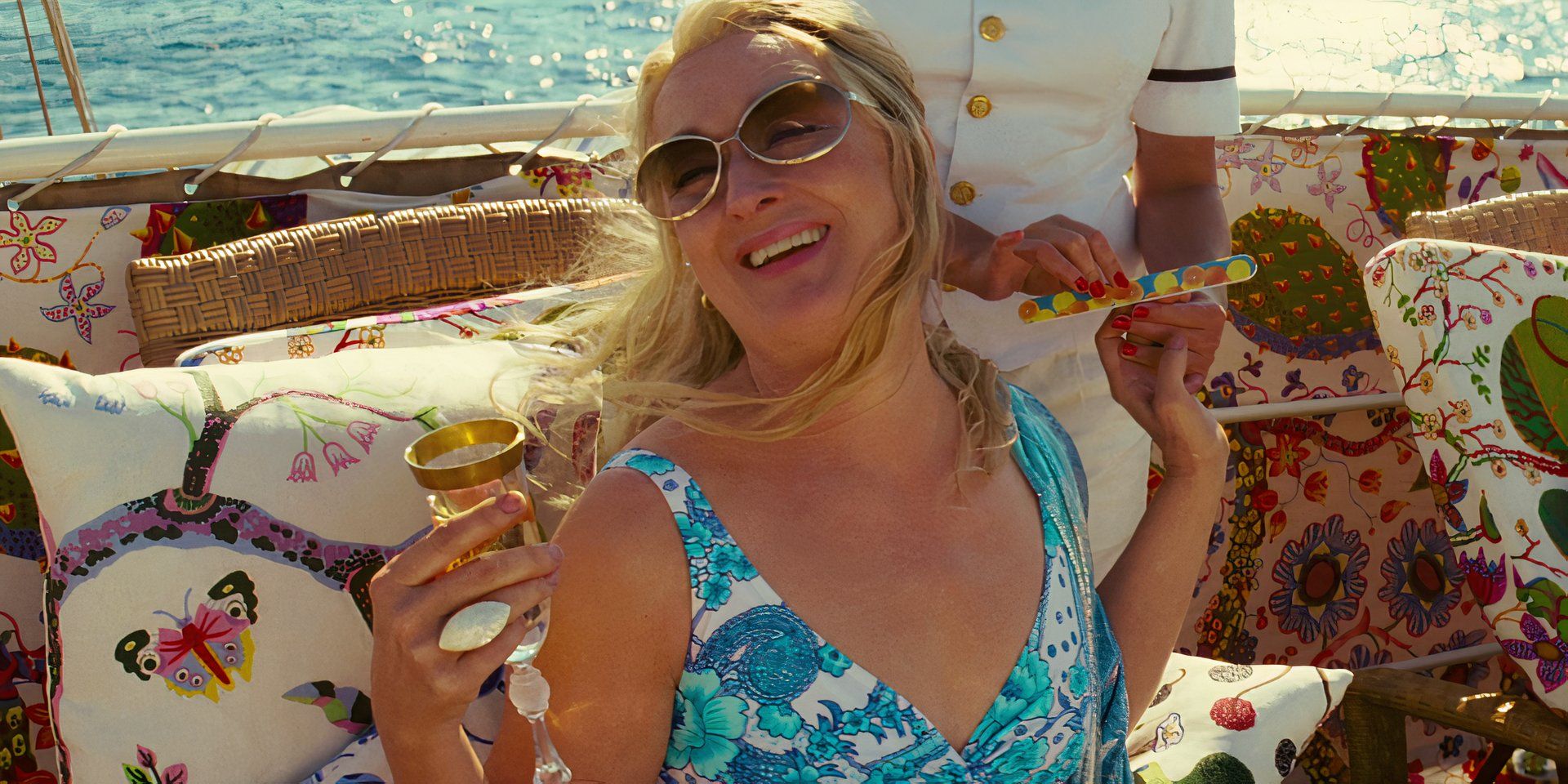 Meryl Streep Gafas De Sol Mama Mia Donna