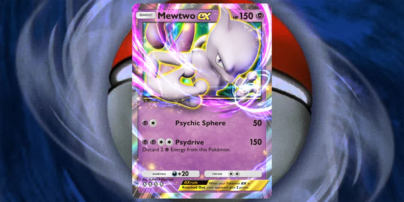 Mewtwo ex de Pokémon TCG Pocket