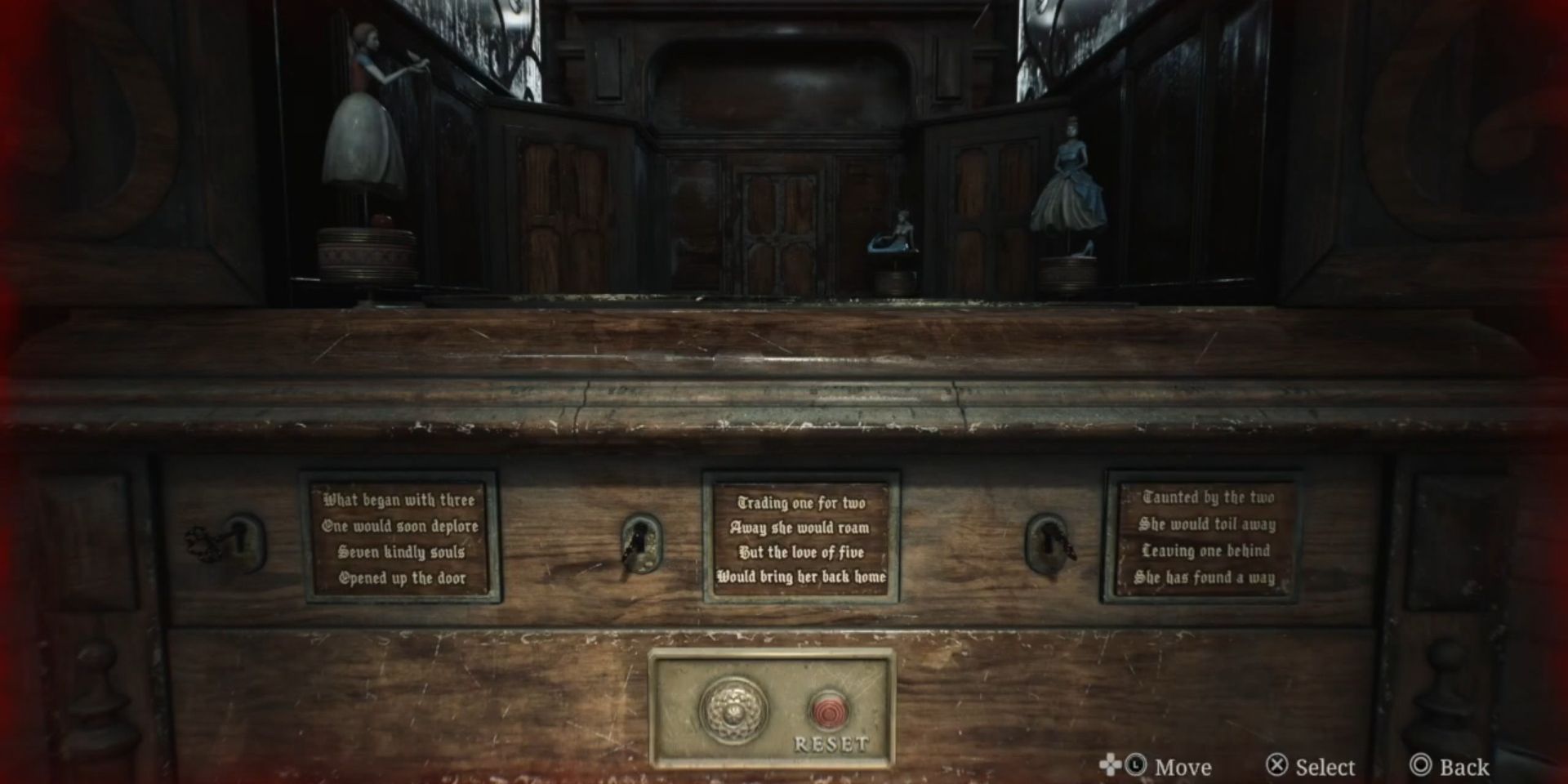 Se insertan y giran llaves para resolver el rompecabezas de Music Box en Silent Hill 2 Remake