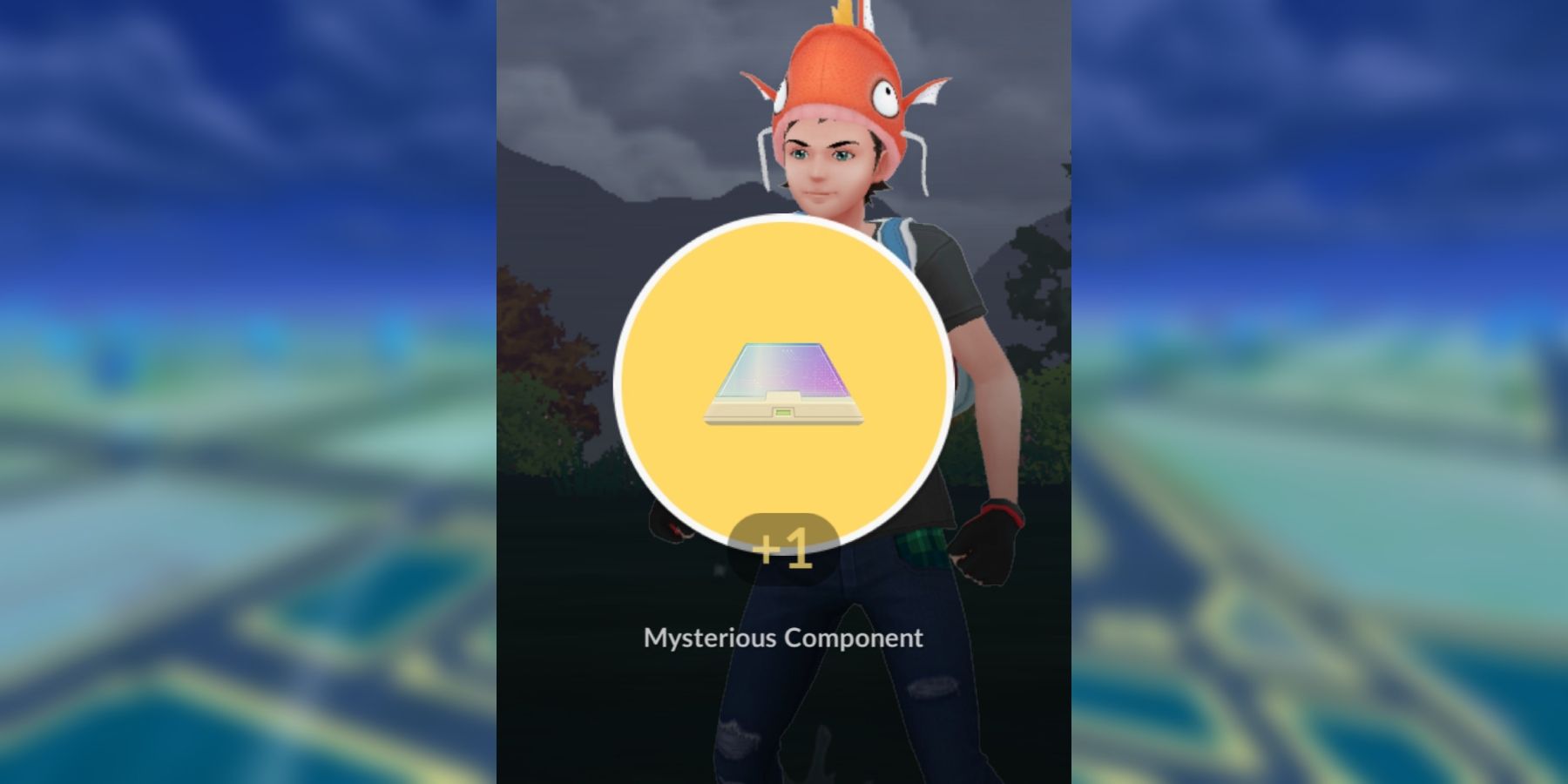 A Mysterious Component given out as rewards for beating Team Rocket Grunts in Pokémon GO