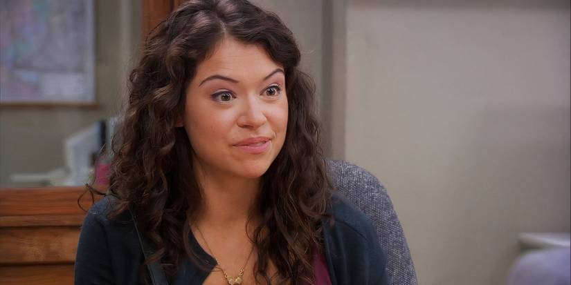 Nadia Stasky (Tatiana Maslany) looking incredulous in Parks and Rec