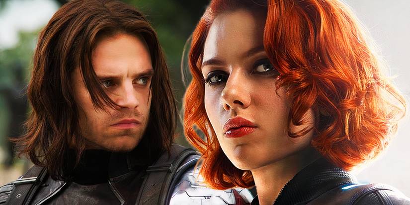 Natasha Romanoff's Black Widow and Bucky Barnes' Winter Soldier in the MCU